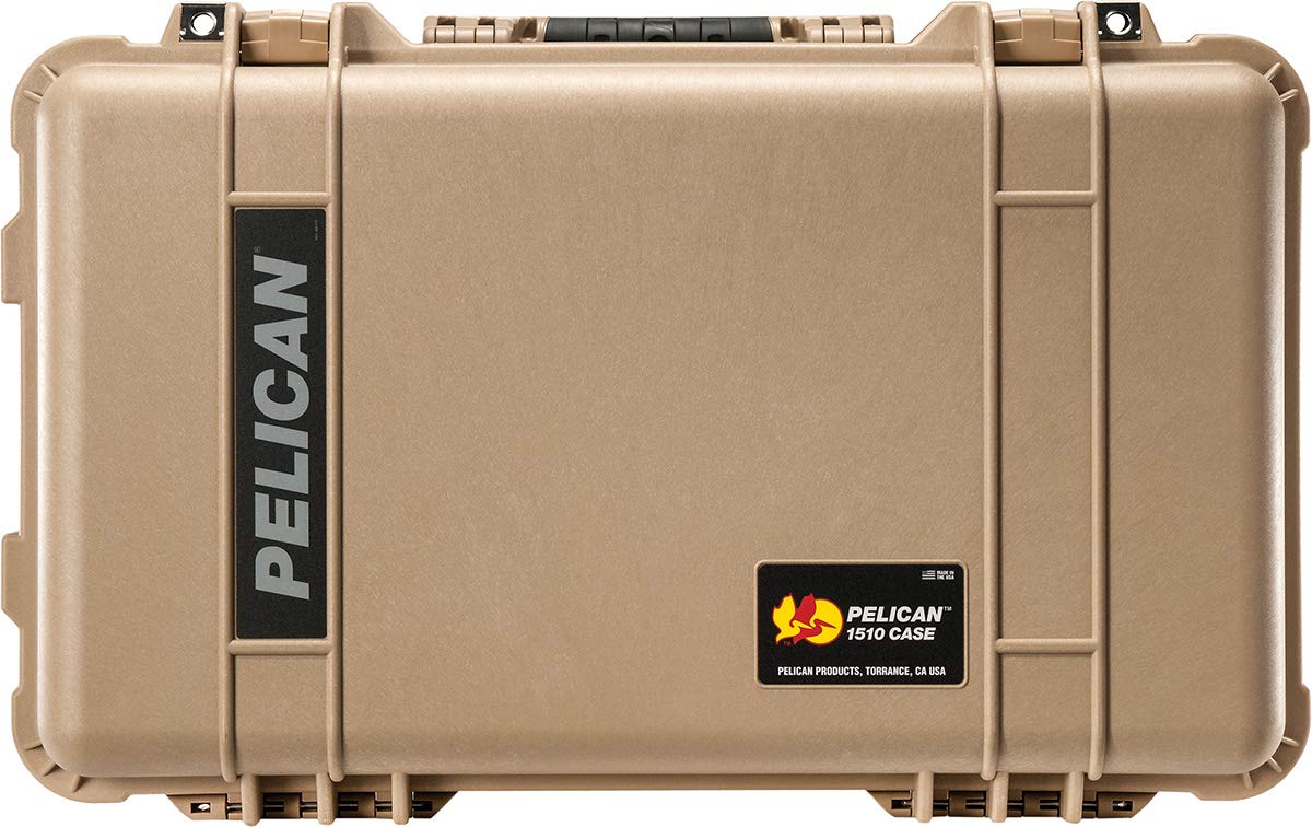 Pelican 1510 Case With Foam (Desert Tan)