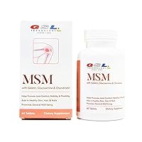 MSM with Gelatin, Glucosamine & Chondroitin | Unique Formula Built for Join Health | 450 mg of MSM | Made in The USA (3 Pack of 60 Count, 180 Total Tablets)