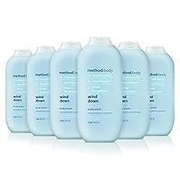 Body Wash, Wind Down, 18 oz, 6 pack, Packaging May Vary
