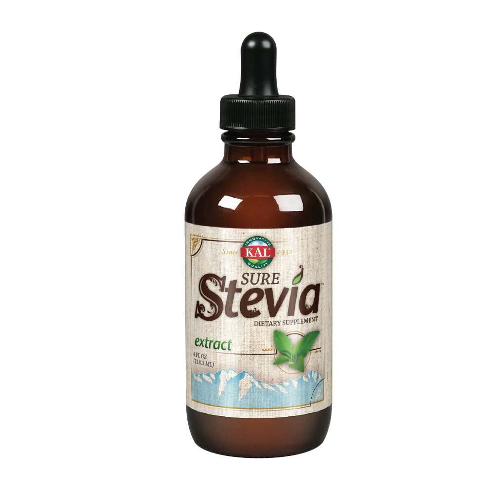 KAL Sure Stevia Liquid Extract - 4 Oz - Liquid ( 3 Pack )