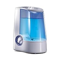 Warm Mist Humidifier Small to Large Room Vaporizer for Baby, Kids and Adults, 1 Gallon Tank