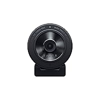 Razer Kiyo X - Full HD Streaming Webcam (1080p 30 FPS or 720p 60 FPS, Auto Focus, Plug & Play, Fully Customisable Settings, Flexible Mounting, Compact & Portable) Black
