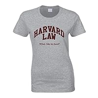 Harvard Law What Like Its Hard Lustiges Legally Blonde Filmzitat Elle Woods Graphic T-Shirt Grau Gr.