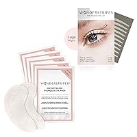 Wonderstripes Eye Lid Tape Large Pack + Under Eye Patches fir Dark Circles | For All Skin Types