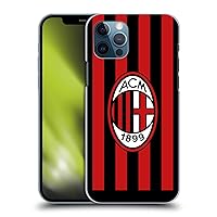 Head Case Designs Officially Licensed AC Milan Home Kit 2022/23 Hard Back Case Compatible with Apple iPhone 12 / iPhone 12 Pro