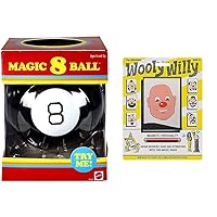 Magic 8 Ball Kids Toy, Retro Themed Novelty Fortune Teller, Ask a Question and Turn Over for Answer (Amazon Exclusive) | Magnetic Personalities - Original Wooly Willy
