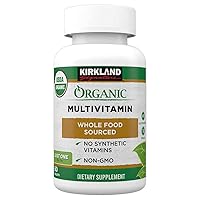 Kirkland Signature USDA Organic Multivitamin, 80 Coated Tablets