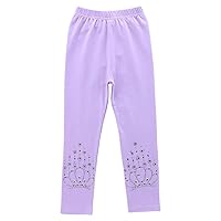 Kids Girls Fall Winter Cotton Warm Tights Pants Trousers Leggings Fleece Lined Footless Leggings Outfit