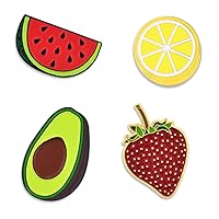 PinMart's Fruit Food School Teacher Enamel Lapel Pin