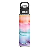 Tervis Yao Cheng Daydreaming Triple Walled Insulated Tumbler Travel Cup Keeps Drinks Cold, 24oz Wide Mouth Bottle, Stainless Steel