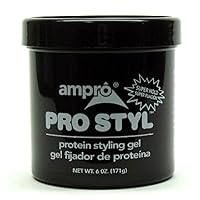 Ampro Pro-Styl Protein Gel Super Hold Bonus 6 oz. (Pack of 2)