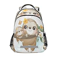 MNSRUU School Backpack for Kids 5-13 yrs,Sloth Backpack Kindergarten School Bag