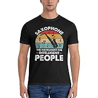 Men's Cotton T-Shirt Tees, Without Music Life Would Be Graphic Fashion Short Sleeve Tee S-6XL