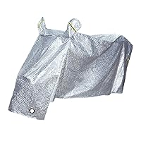 1pc Motorcycle Cover Outdoor Cover Electric Scooter Motorbike Cover Electric Motorcycle Motorized Scooter Bike Tent Electric car Cover Silver Coated Cloth Cover