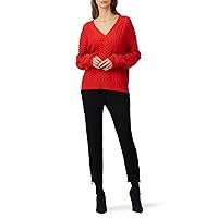 Jason Wu Rent The Runway Pre-Loved Red Cableknit Wool Sweater