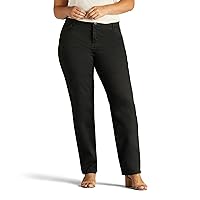 Lee Women's Plus Size Relaxed Fit All Day Straight Leg Pant