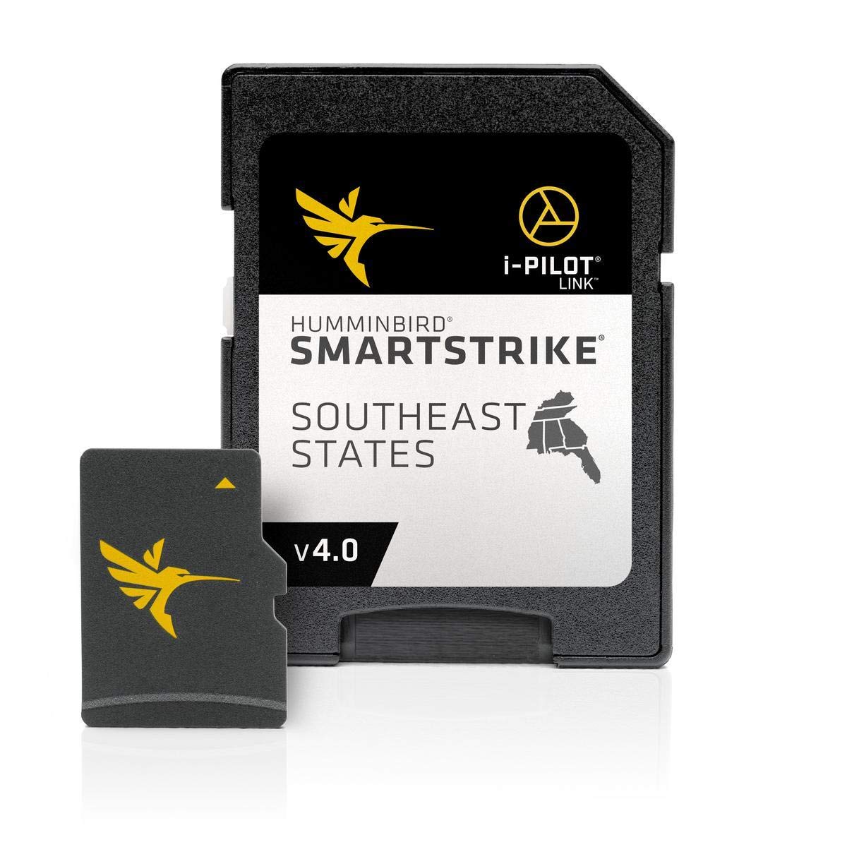 Humminbird 600039-4 SmartStrike Southeast States V4 Digital GPS Maps Micro Card , Black