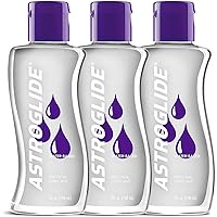 Water Based Lube (5oz), Liquid Personal Lubricant, Sex Lube for Long-Lasting Pleasure for Men, Women and Couples, Safe for Toys (Pack of 3)