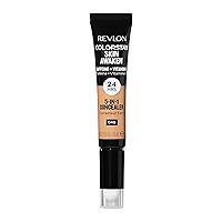 Revlon ColorStay Skin Awaken 5-in-1 Concealer, Lightweight, Creamy Longlasting Face Makeup with Caffeine & Vitamin C, For Imperfections, Dark Circles & Redness, 040 Medium, 0.27 fl oz