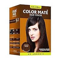 Herbal Based Ammonia Free Hair Color with Ayur Product in Combo (9.2-Natural Brown)