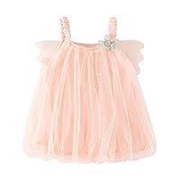Toddler Girl Sleeveless Tulle Dress Back Design for 0 to 12 Months Flower Girl Dresses Infant