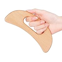 Gua Sha Massage Tool, Grip Scraping Board, Wood Therapy Massage Tools for Anti Cellulite Guasha
