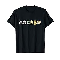 Star Wars Original Trilogy Toon Character Icons T-Shirt