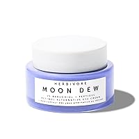 Herbivore Botanicals Moon Dew 1% Bakuchiol + Peptides Retinol Alternative Eye Cream - Smooth & Firm Eyes in 10 Minutes (0.5 oz)