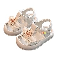 Summer New Rubber Sole Soft And Lightweight Flower Love Print Children's Fashion Beach Sandals Kid Wedges for Girls