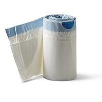 Medline Commode Liners with Absorbent Pad case of 72
