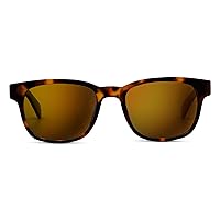 Peepers by PeeperSpecs Men's 18th Hole Bifocal Sunglasses Soft Square, Charcoal Horn, 1.50 + 1.5