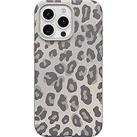 OtterBox iPhone 15 Pro MAX (Only) Symmetry Series Case - WILDCAT (Grey), snaps to MagSafe, ultra-sleek, raised edges protect camera & screen