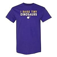I Raise Tiny Dinosaurs - Funny Chicken Cartoon Farm Fun T Shirt