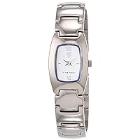 Women's Quartz Analogue Watch with Stainless Steel Strap TF4789-05M, White, Bracelet