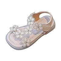 Girl Wedge Sandals Toddler Lightweight Casual Beach Shoes Children Summer Soft Anti-slip Open Toe Slippers Sandals