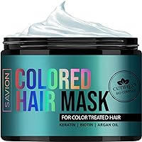 Hair Mask for Color Treated Hair - Repair Dry Damaged Colored/Dyed/Bleached Hair - CUTIFLEX5 Complex with Natural Keratin Protein, Biotin, Collagen & Natural Oils - Made in The USA