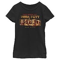 STAR WARS Little, Big Book of Boba Fett New Characters Girls Short Sleeve Tee Shirt