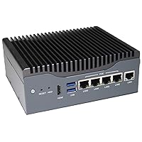 Taitan IPC-6350, Fanless PC,Video Encoder, 4 PoE Ports (60W Sharing), Individual LAN Port Intel® i211 1GbE, Operating Temperature -4°F ~ 158°F (-20°C ~ 70°C)