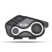 SCSETC Motorcycle Bluetooth Intercom S-8X 1000m 2 Riders Motorbike Helmet Communication System Headset Universal Wireless Interphone (Waterproof/Handsfree/Stereo Music/GPS/FM
