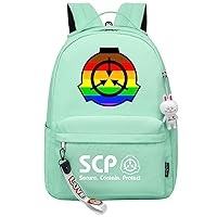 Large Capacity Daypack-SCP Foundation Casual Backpack Canvas Bookbag-Classic Backpack for Travel