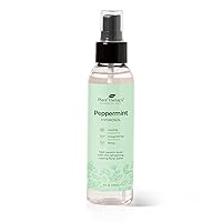 Plant Therapy Peppermint Hydrosol Flower Water, by-Product of Essential Oils 4 oz