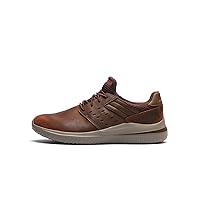 Skechers Mens Delson 3.0 Ezra Leather Bungee Lace Slip on