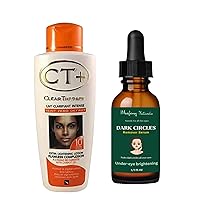 Clear Therapy Carrot Body Lotion 16 FL OZ (With A Free Dark Circle Serum)