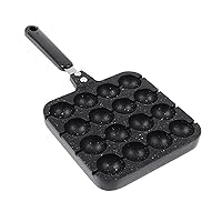 BESTOYARD 1pc Octopus Meatball Sheet Pan Octopus Ball Mold Cooking Tray Egg Tray Pancake Griddle Baking Forms Griller Non-stick Baking Tray Cooking Tool Square