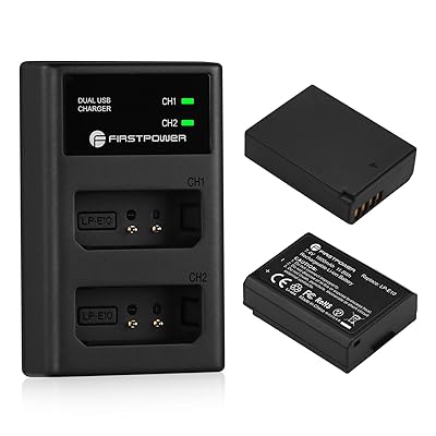 Mua FirstPower LP-E10 Battery (2-Pack) and Dual USB Charger
