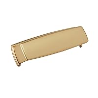 Amerock BP53801CZ | Champagne Bronze Cup Pull | 3-3/4 inch (96mm) Center-to-Center Drawer Pull | Kane | Furniture Hardware