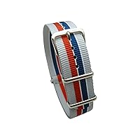 Watch Bands - Choice of Pattern & Width (18mm, 20mm, 22mm) - Ballistic Premium Nylon Watch Straps
