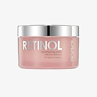 Retinol Resurfacing Pads Night (50 pads), Rejuvenating Complex with Retinol, Hyaluronic Acid and Niacinamide for Hydrated and Rejuvenated Skin Look, Anti-Aging and Pore- Diminishing Formula