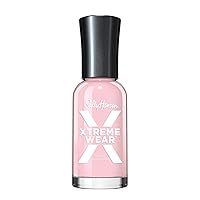 Xtreme Wear Nail Polish, Streak-Free, Shiny Finish, Long-Lasting Nail Color, Tickled Pink, 0.12 fl oz