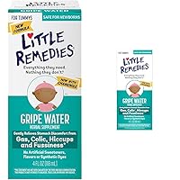 Little Remedies Fast Acting Gripe Water | 6 Pack | Plus 1 Bottle | 4 FL OZ Each
